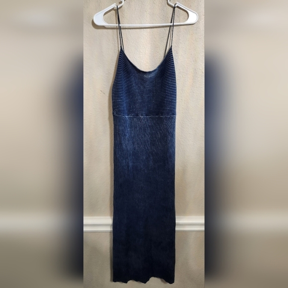 Aritizia NBD Riley Midi Dress Blue Size Small - Picture 2 of 7